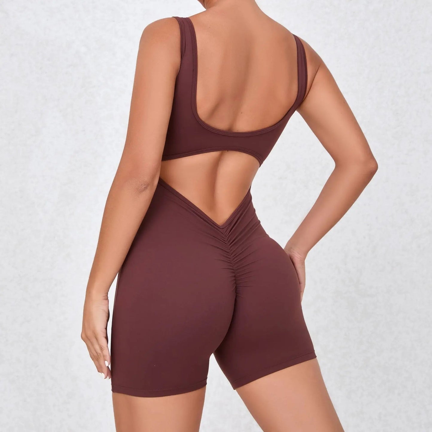 Scrunch Back Sculpting Romper