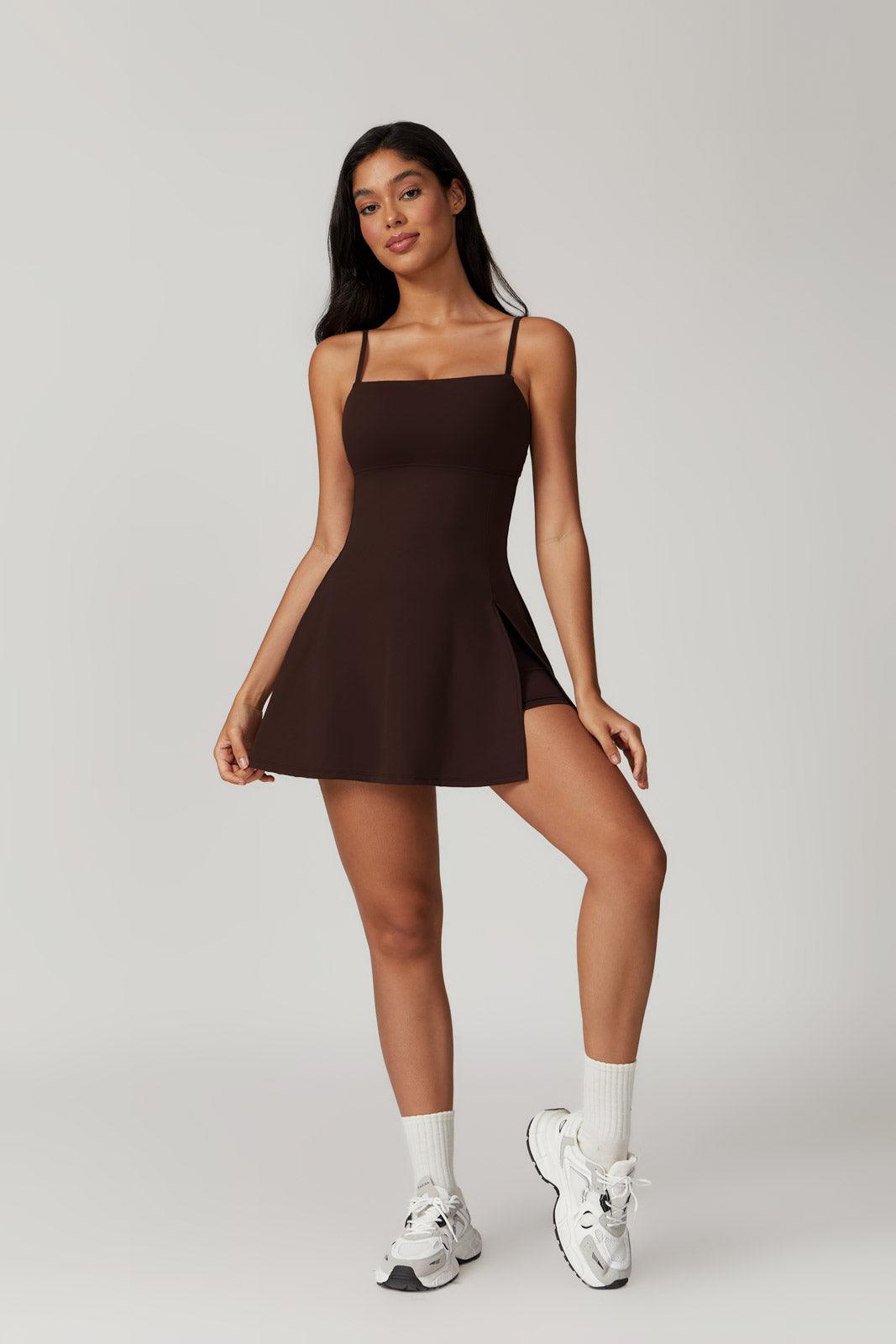 Katerina Mini Dress - Nude