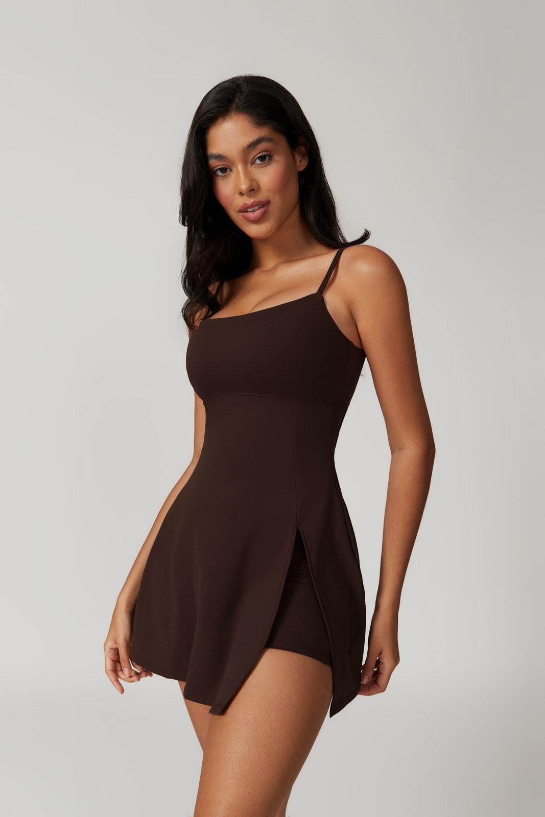 Katerina Mini Dress - Nude