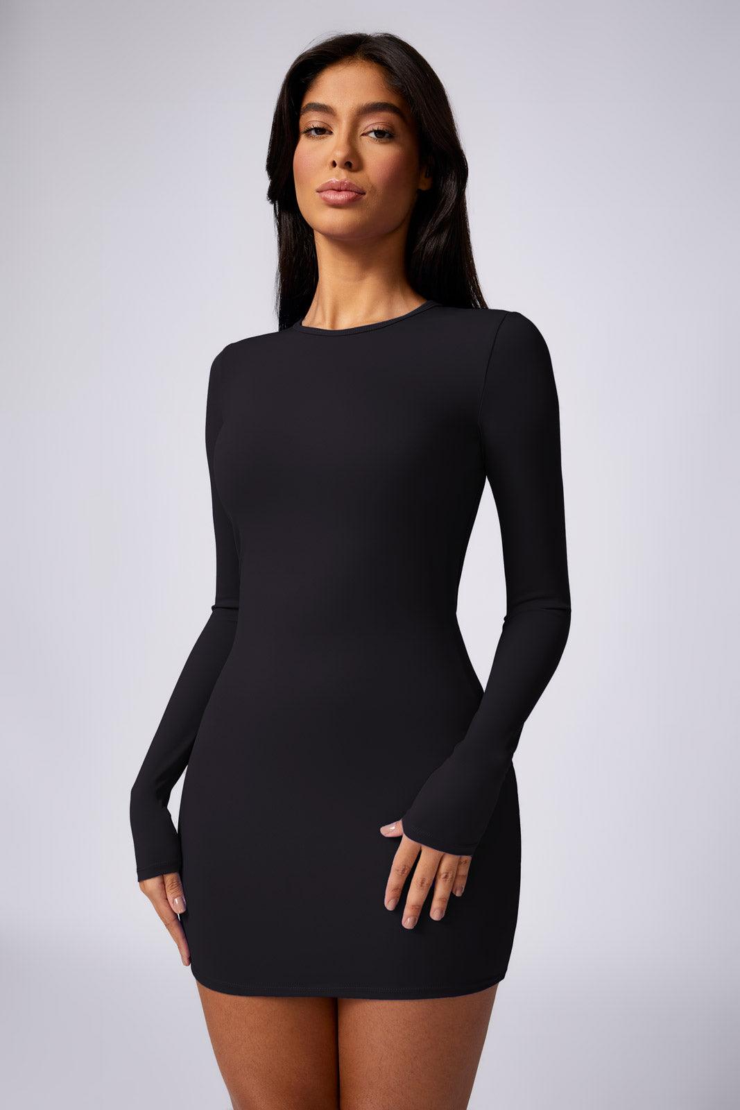 Kennedy Mini Dress - Charcoal