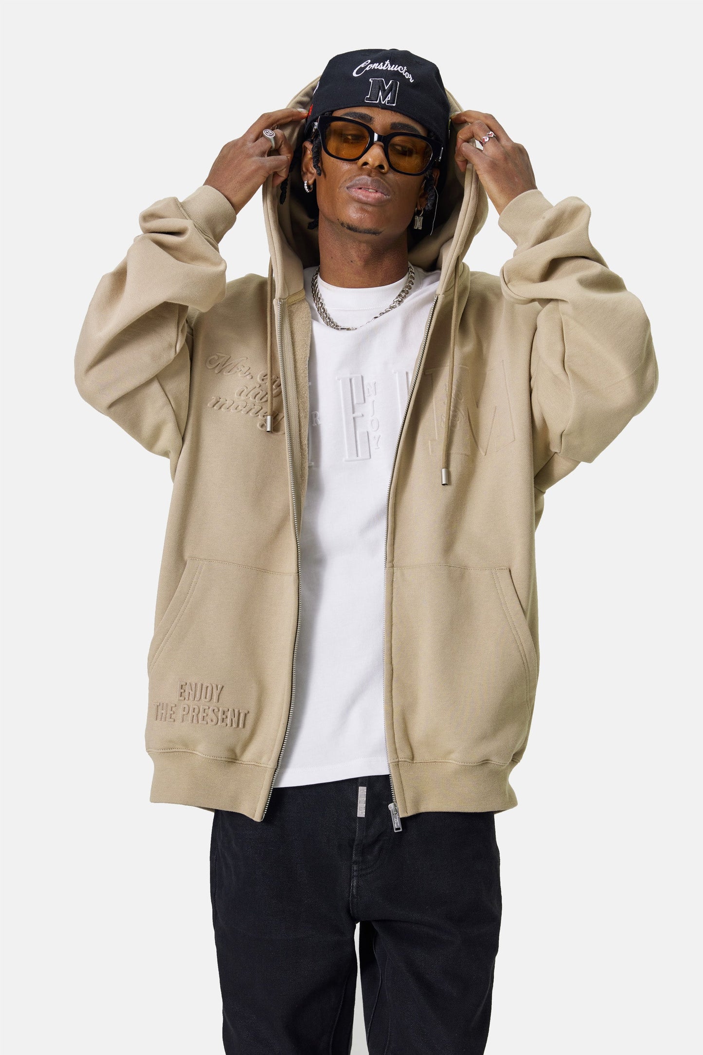 MEDM 엠보싱 후디 