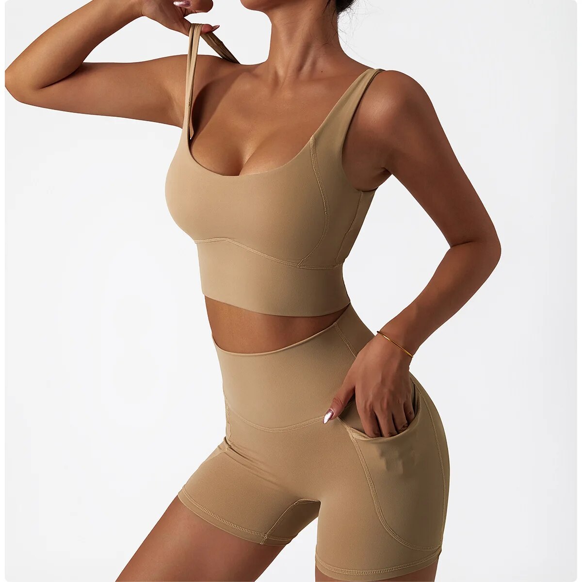 리디아 탱크탑&amp;반바지 세트