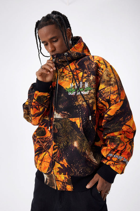 MEDM 카모 디트로이트 지퍼 재킷