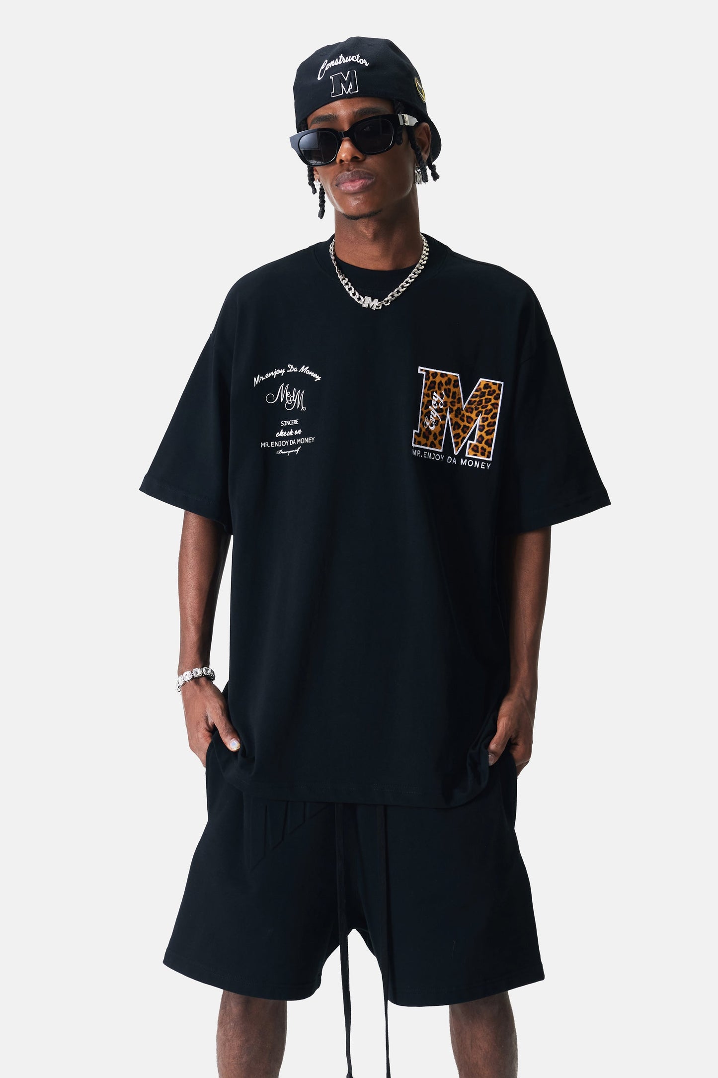 MEDM 레오파드 티셔츠 