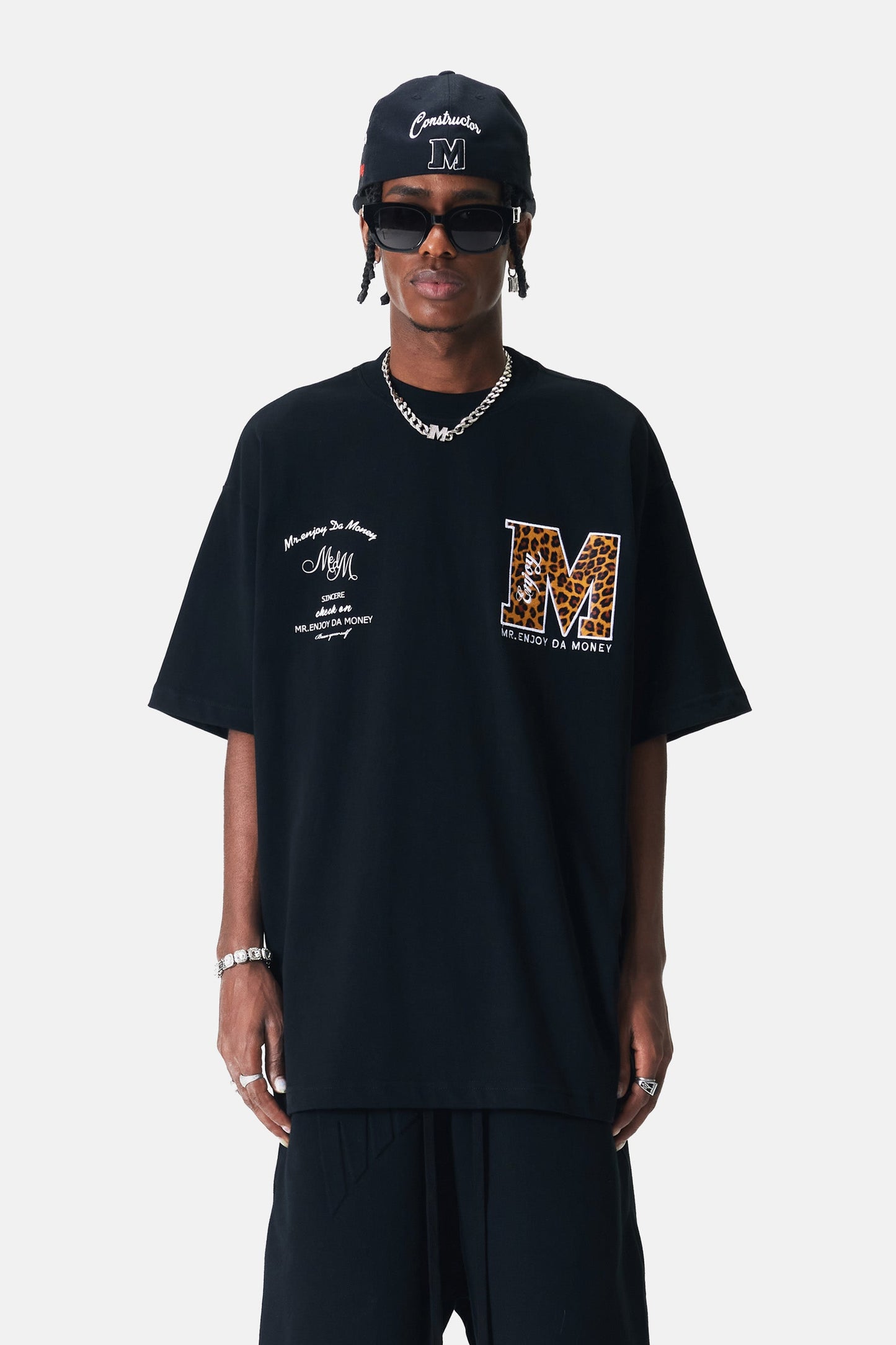 MEDM 레오파드 티셔츠 