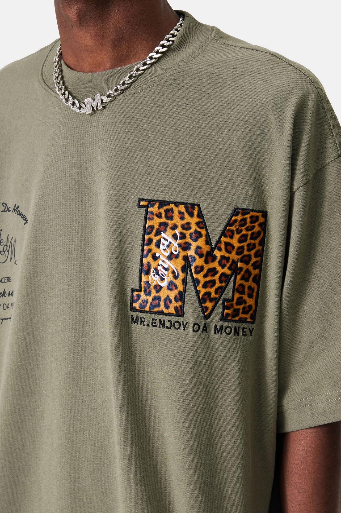 MEDM 레오파드 티셔츠 