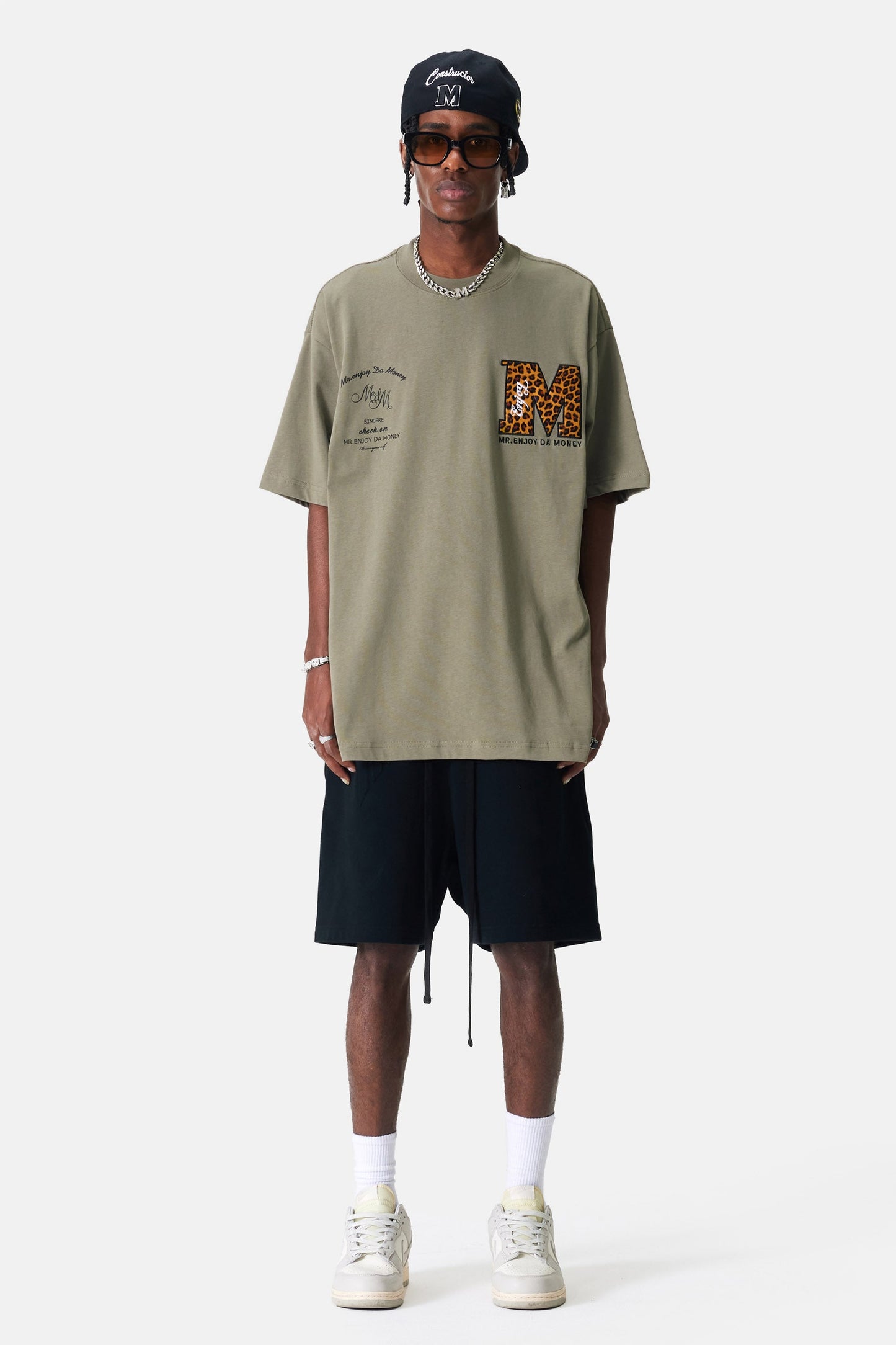 MEDM 레오파드 티셔츠 