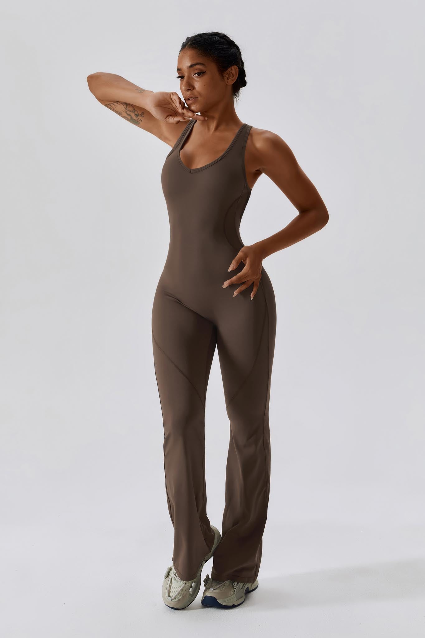 Maya Jumpsuit - Nude