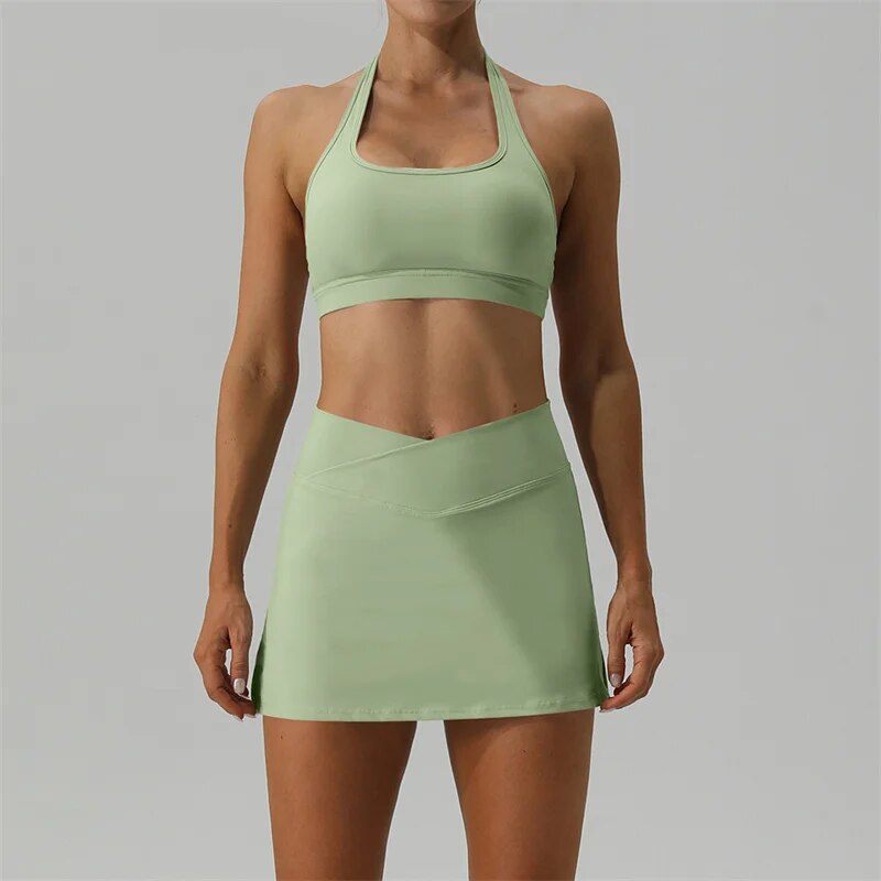 Vitality Halter Top & Skort Set