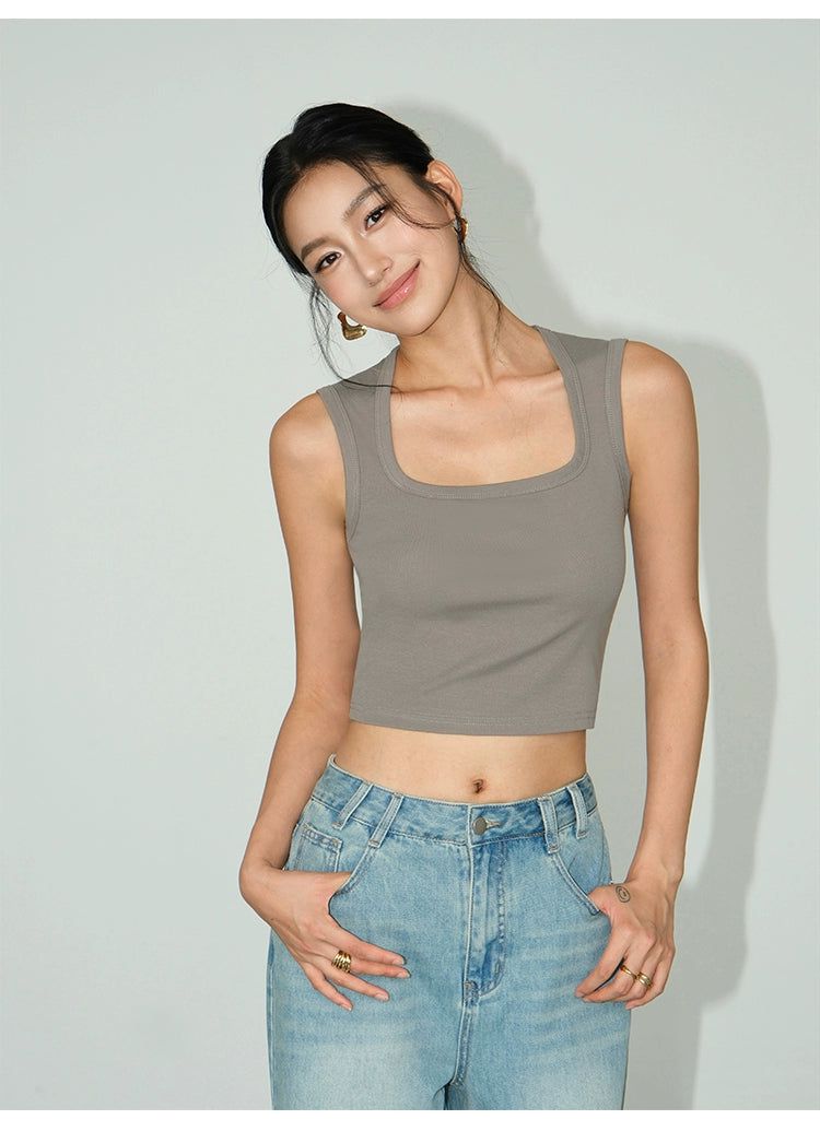 Neva Square Neck Knitted Camisole