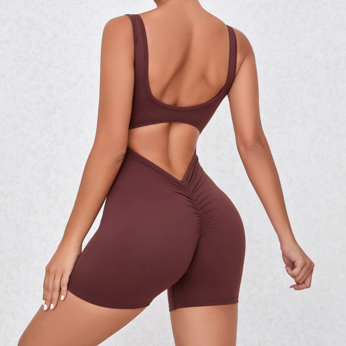 Scrunch Back Sculpting Romper