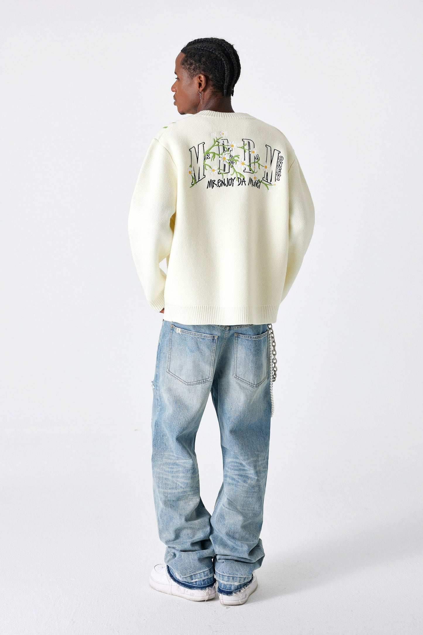 MEDM 자수 카디건