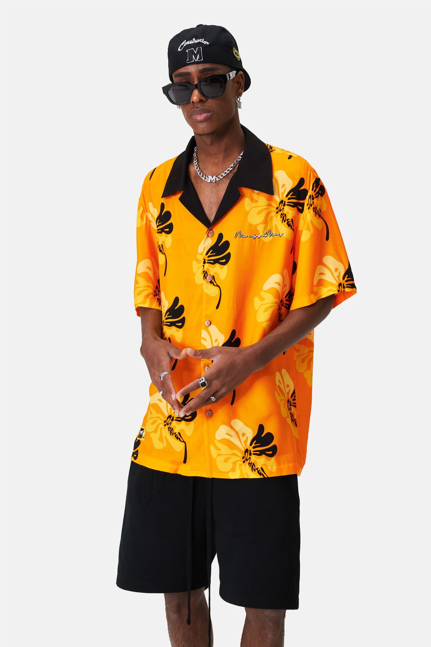 MEDM 플로럴 셔츠