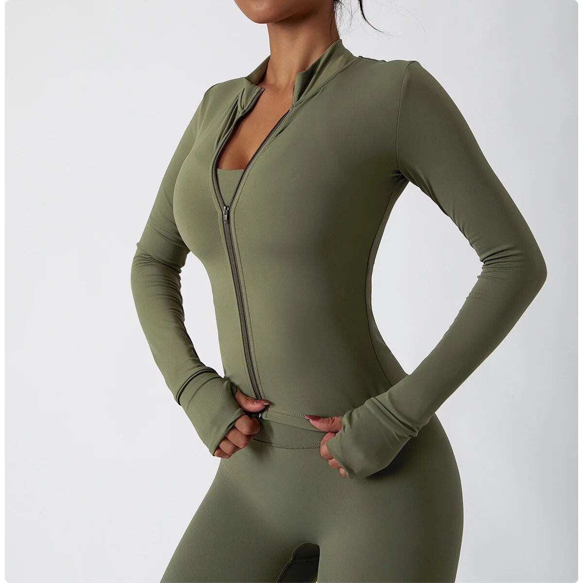 Viral Zip Longsleeve & Leggings Set