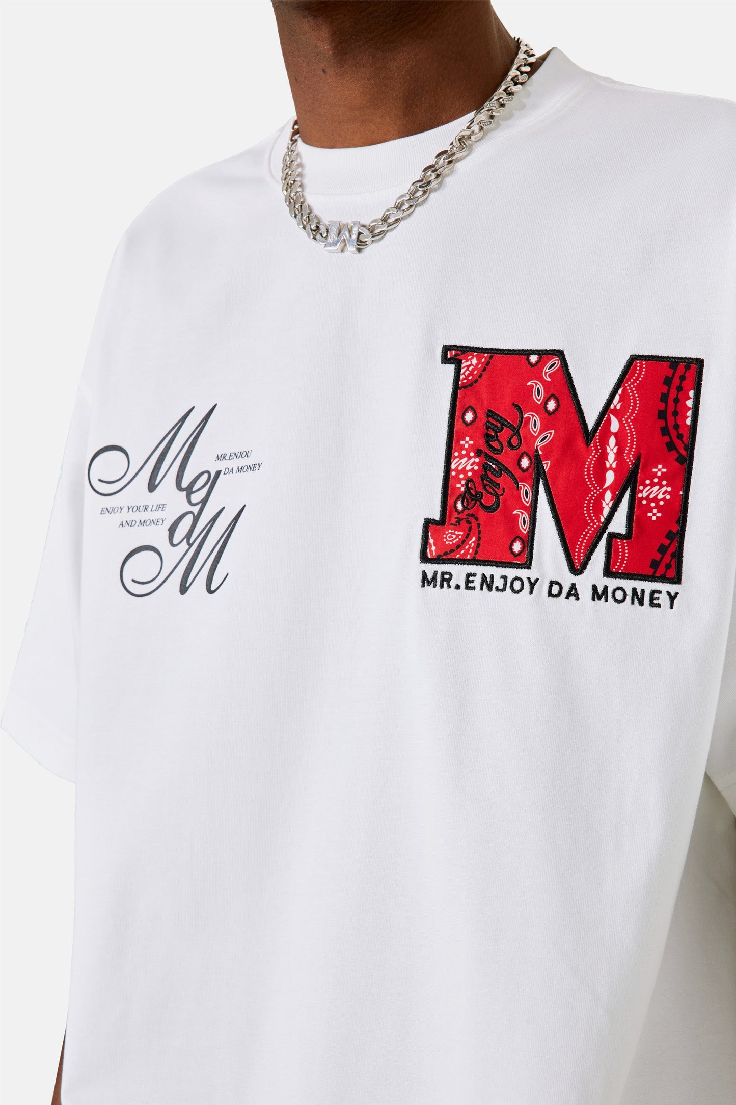 MEDM 캐슈 로고 티셔츠 