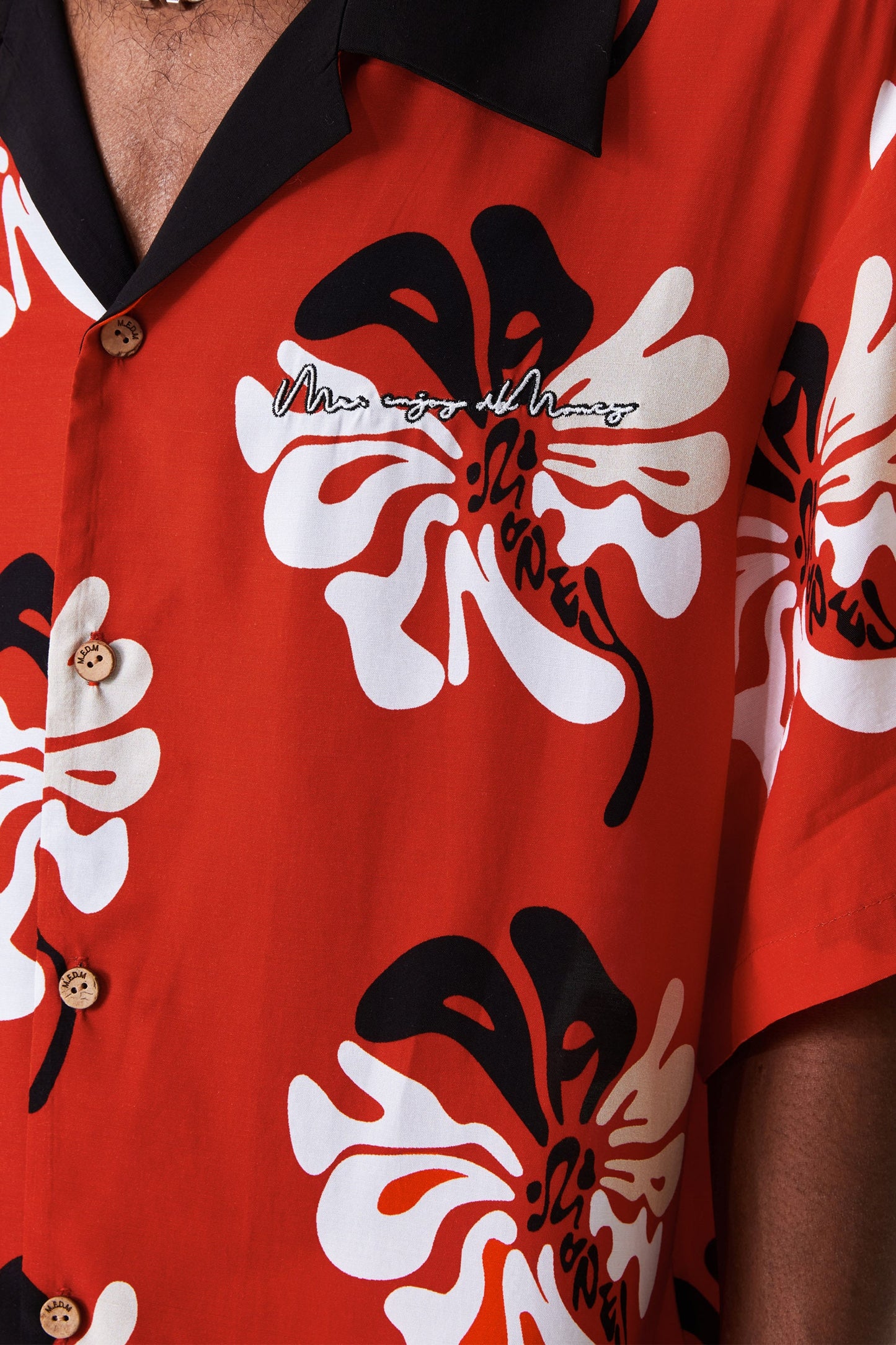 MEDM 플로럴 셔츠