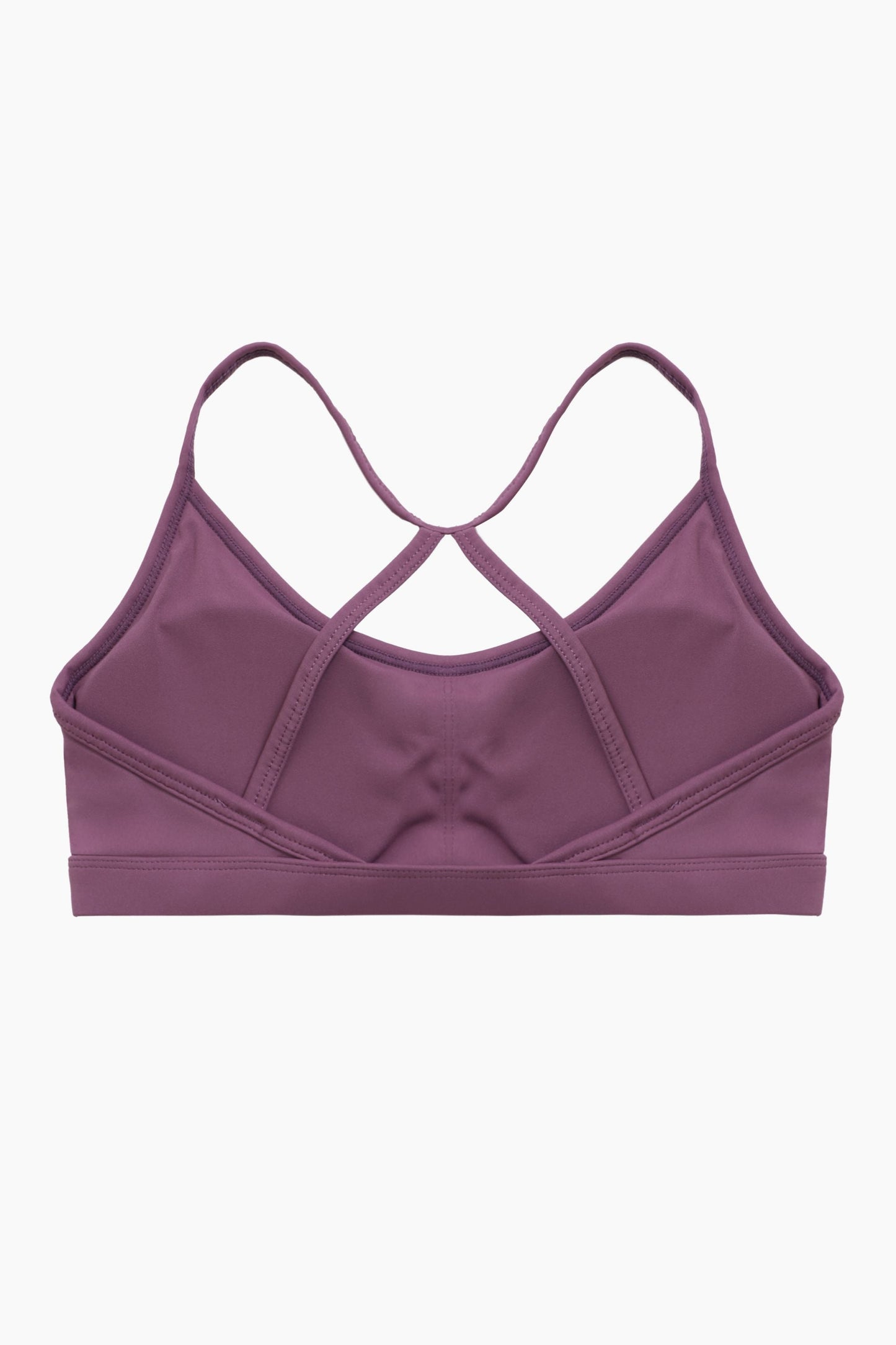 Scoop Neck Strappy Sports Bra