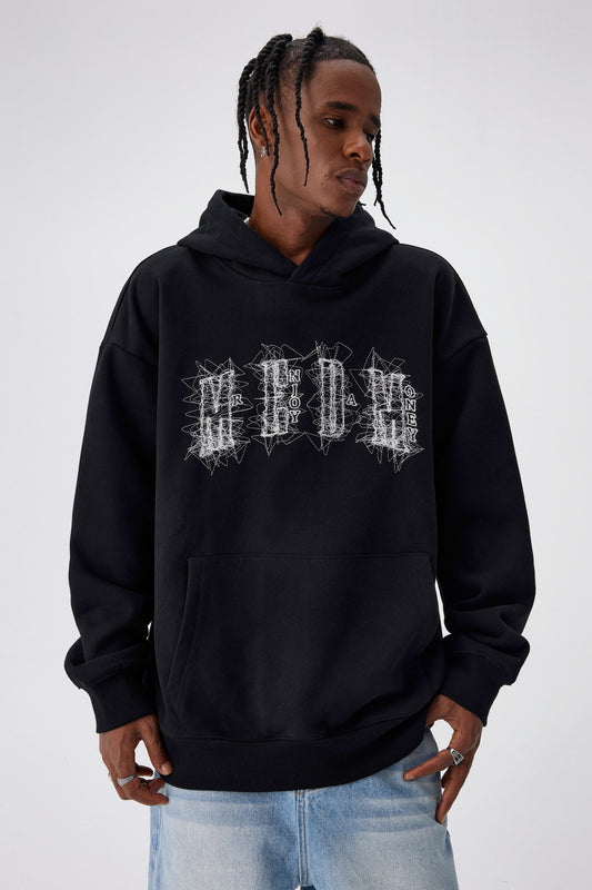 MEDM 스티치 후디