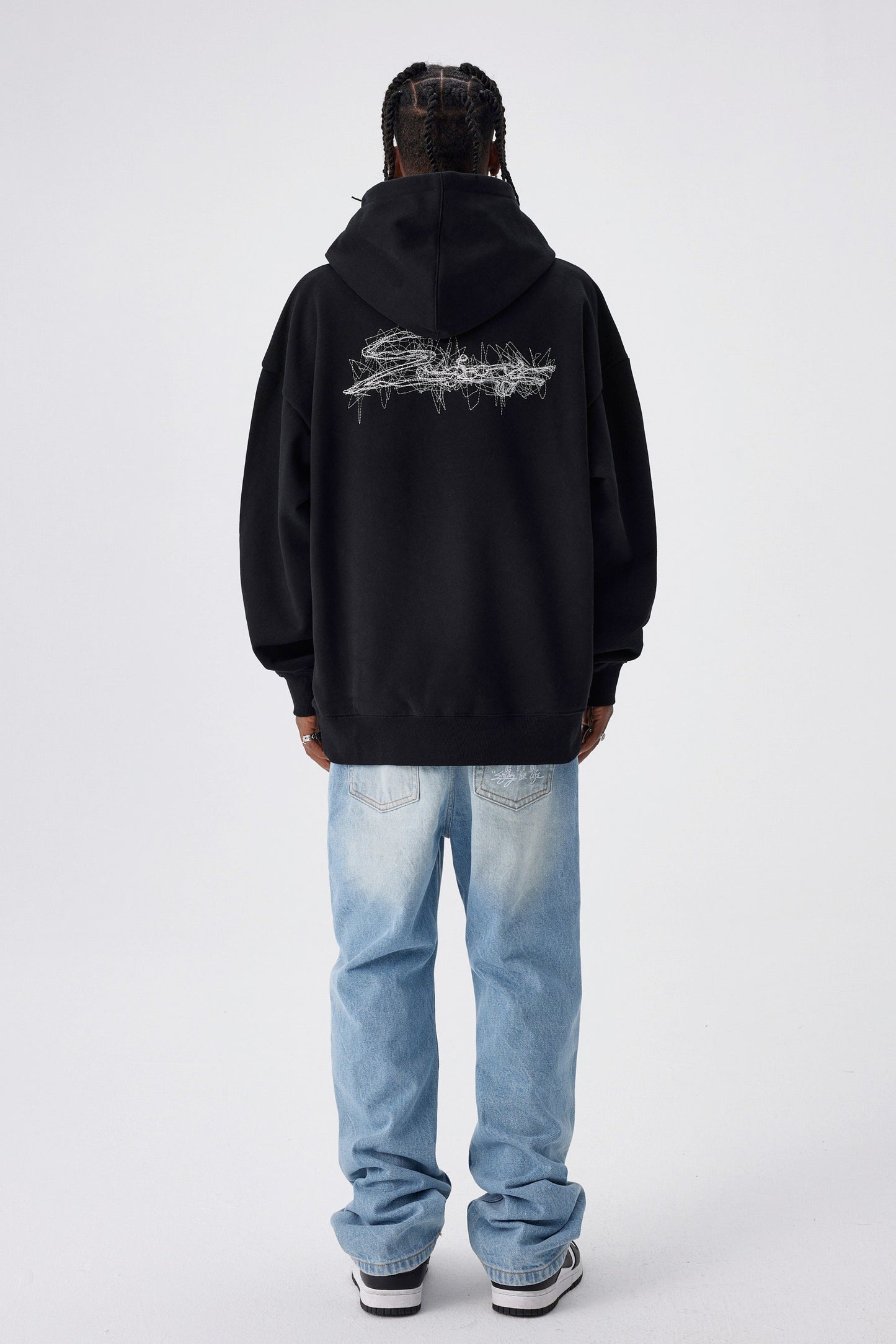 MEDM 스티치 후디