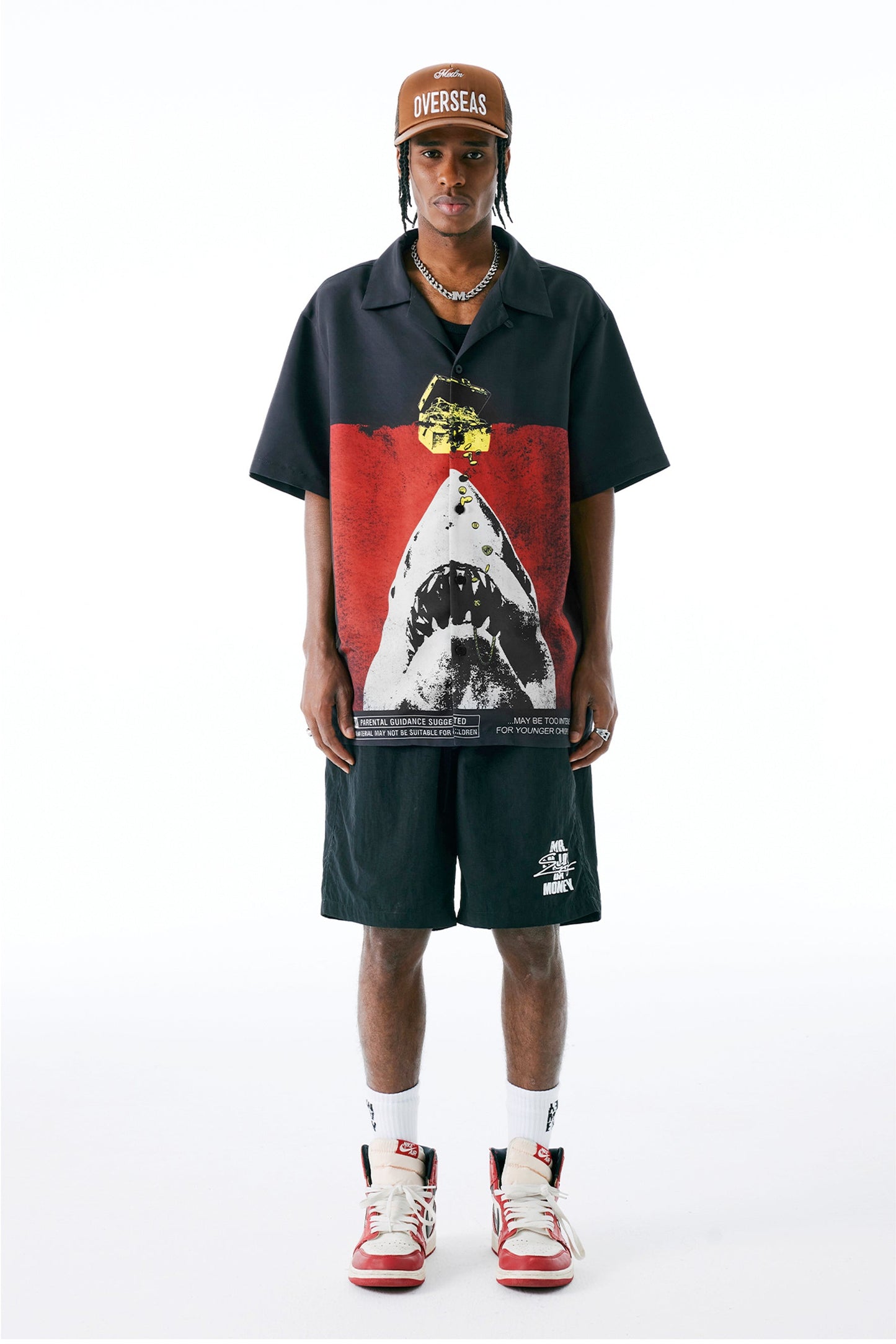 MEDM X WHOOSIS 샤크 셔츠