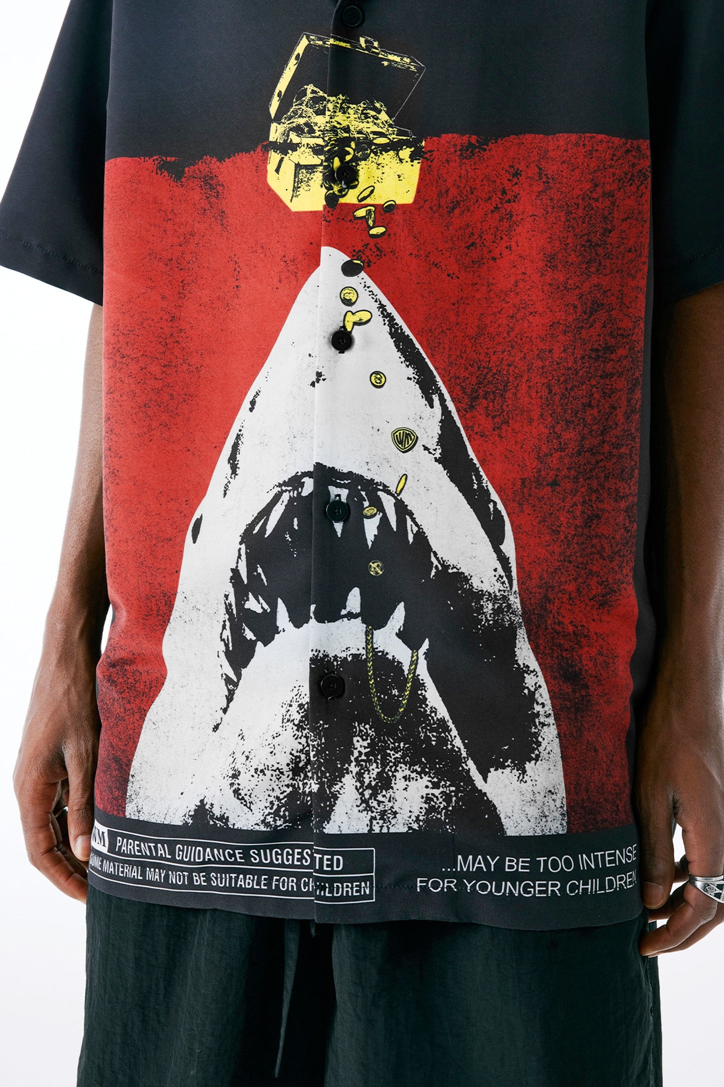 MEDM X WHOOSIS 샤크 셔츠