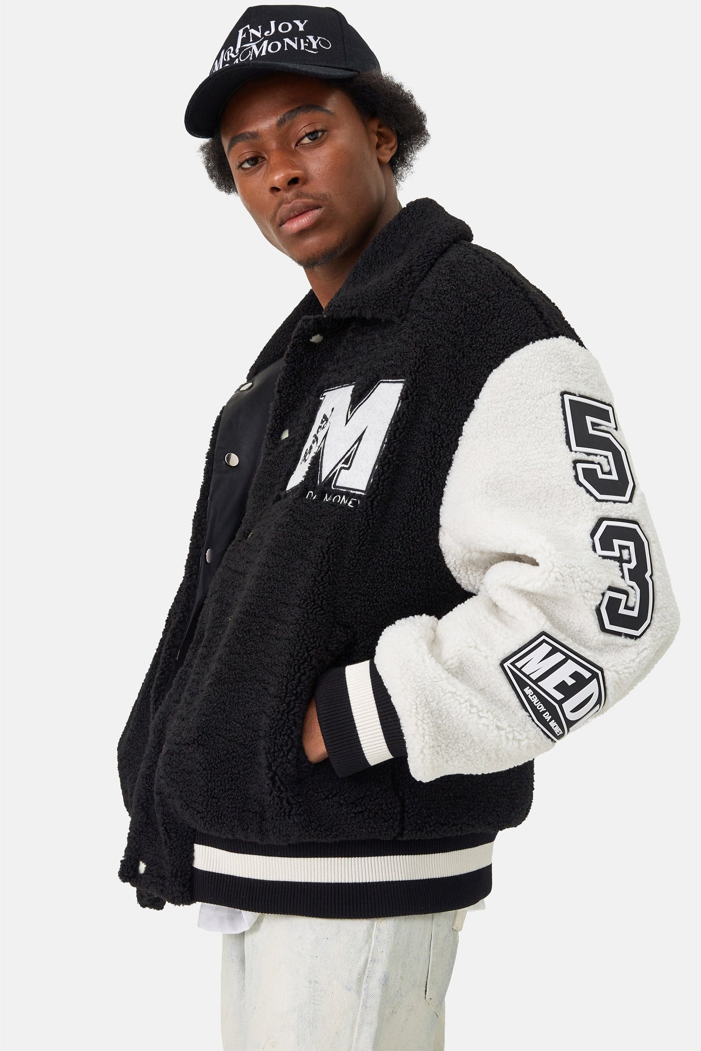 MEDM 셰르파 베이스볼 재킷