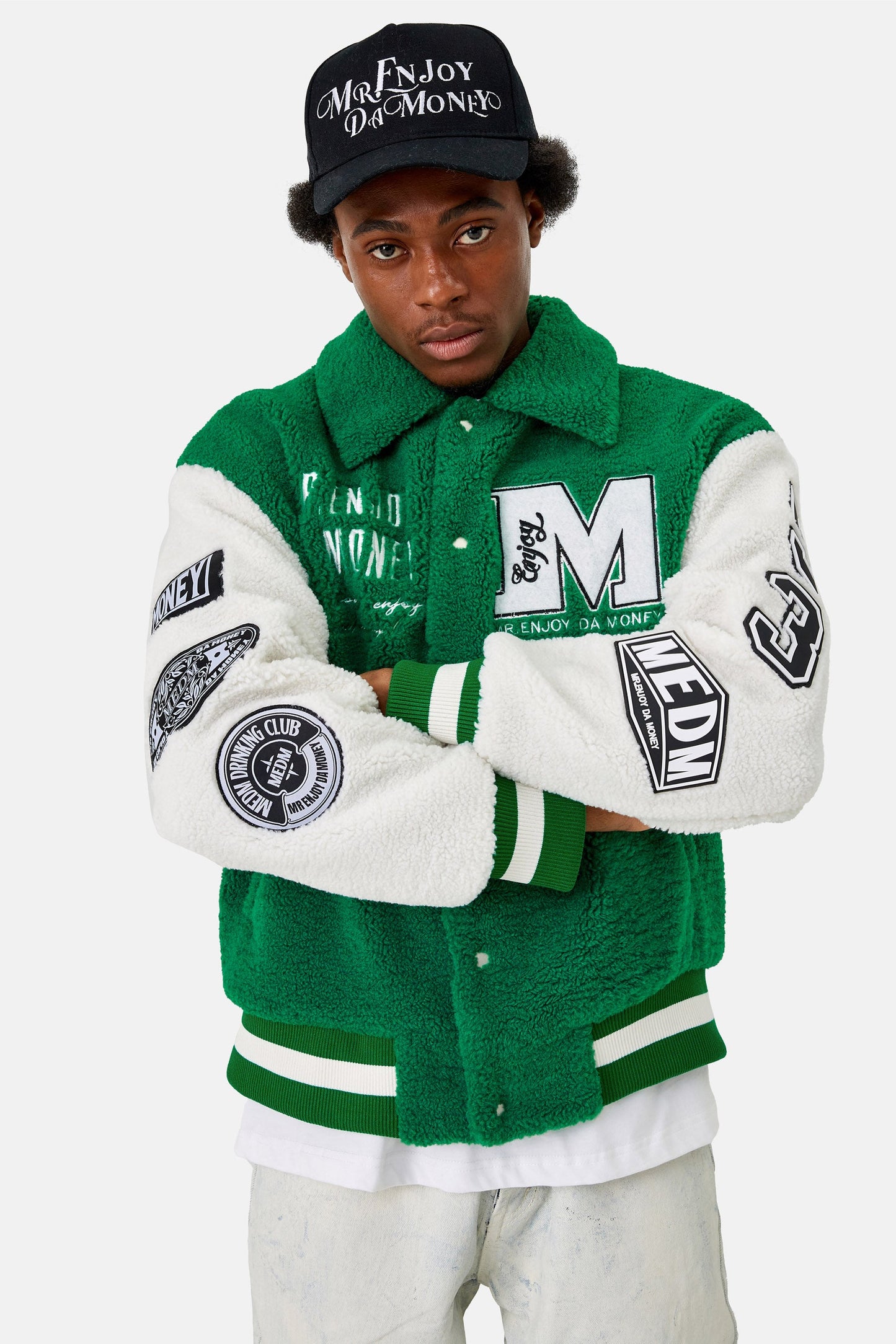 MEDM 셰르파 베이스볼 재킷