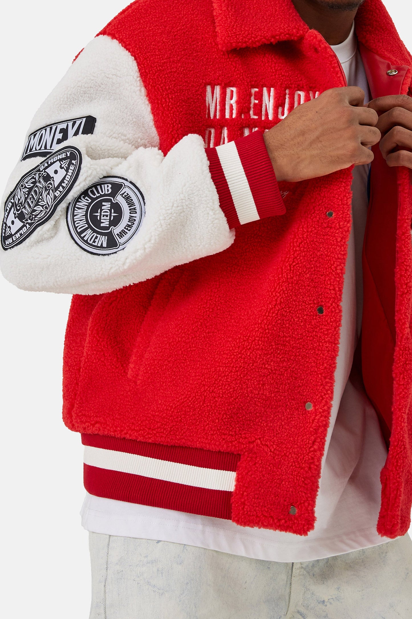 MEDM 셰르파 베이스볼 재킷