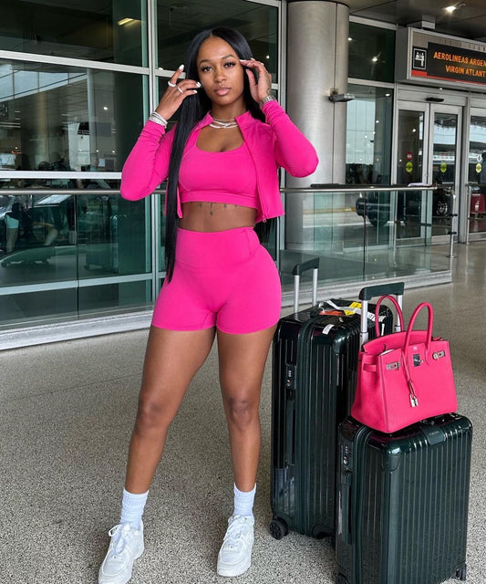 마들린 3피스 반바지 세트