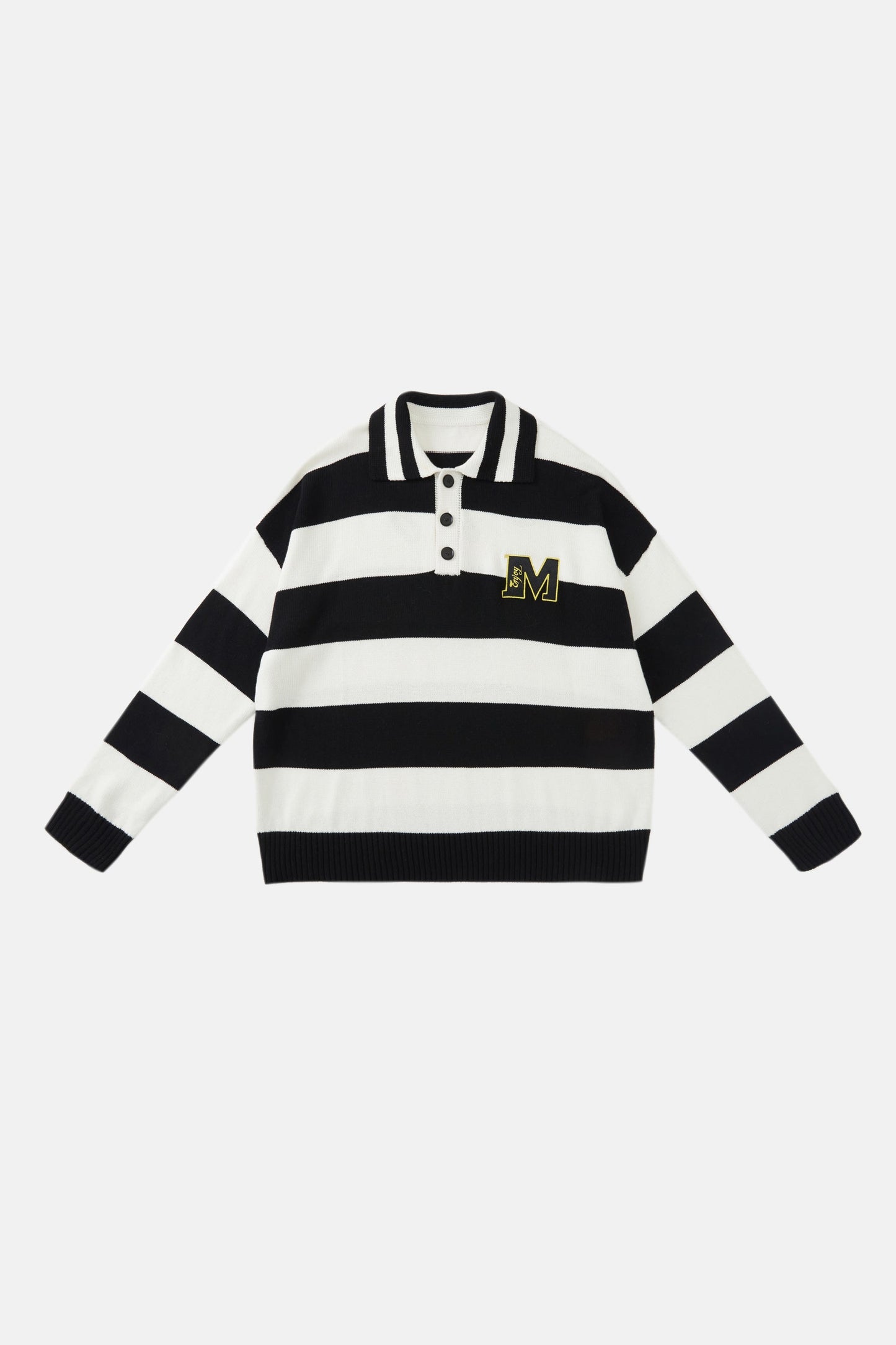 MEDM 스트라이프 폴로 셔츠