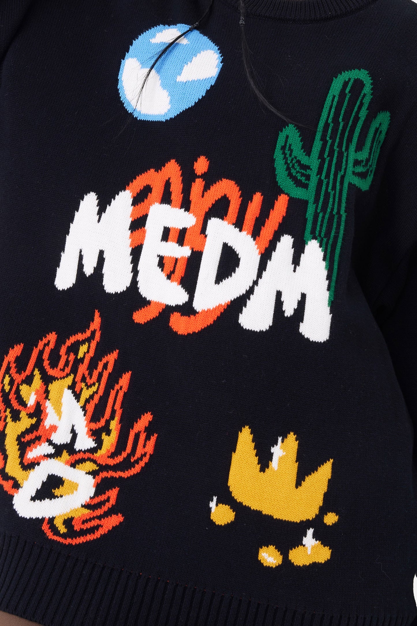 MEDM 이모티콘 스웨터