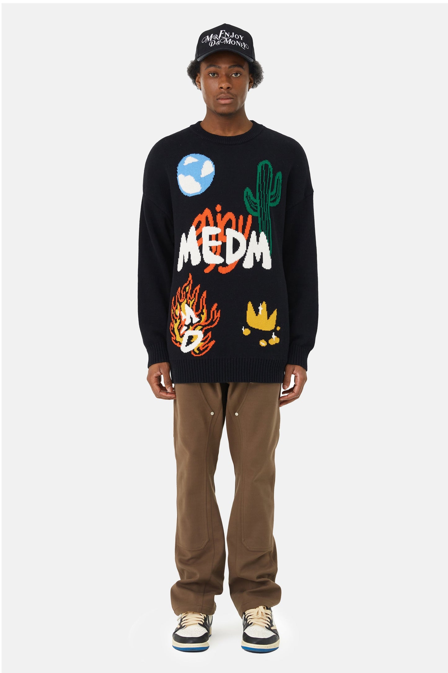 MEDM 이모티콘 스웨터