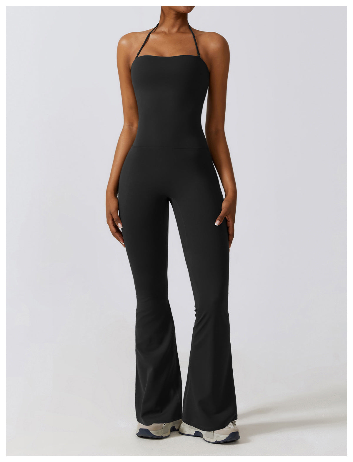 Krista Sculpt Flared Jumpsuit