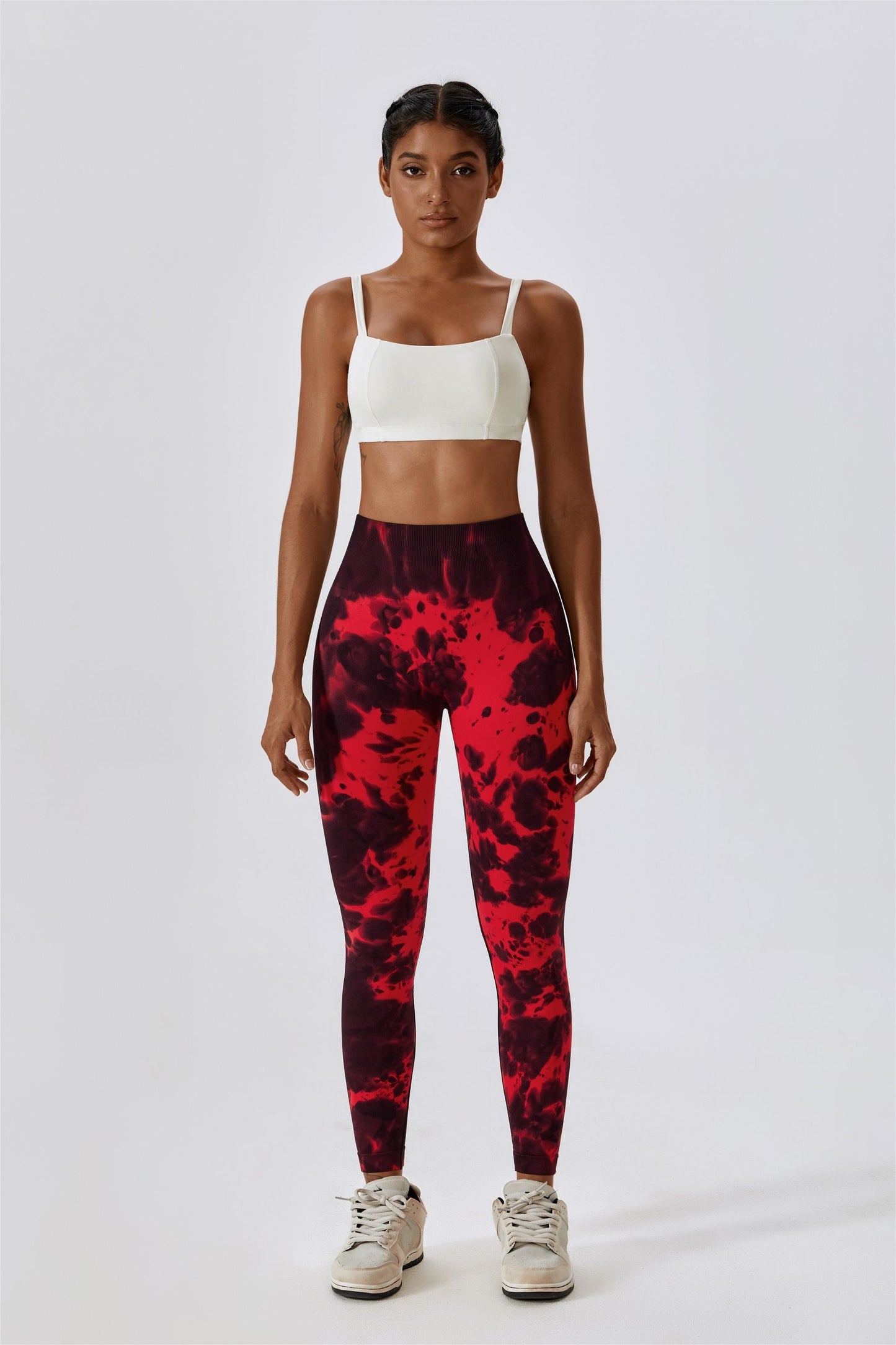 Tie Dye Seamless High-Rise Scrunch Leggings