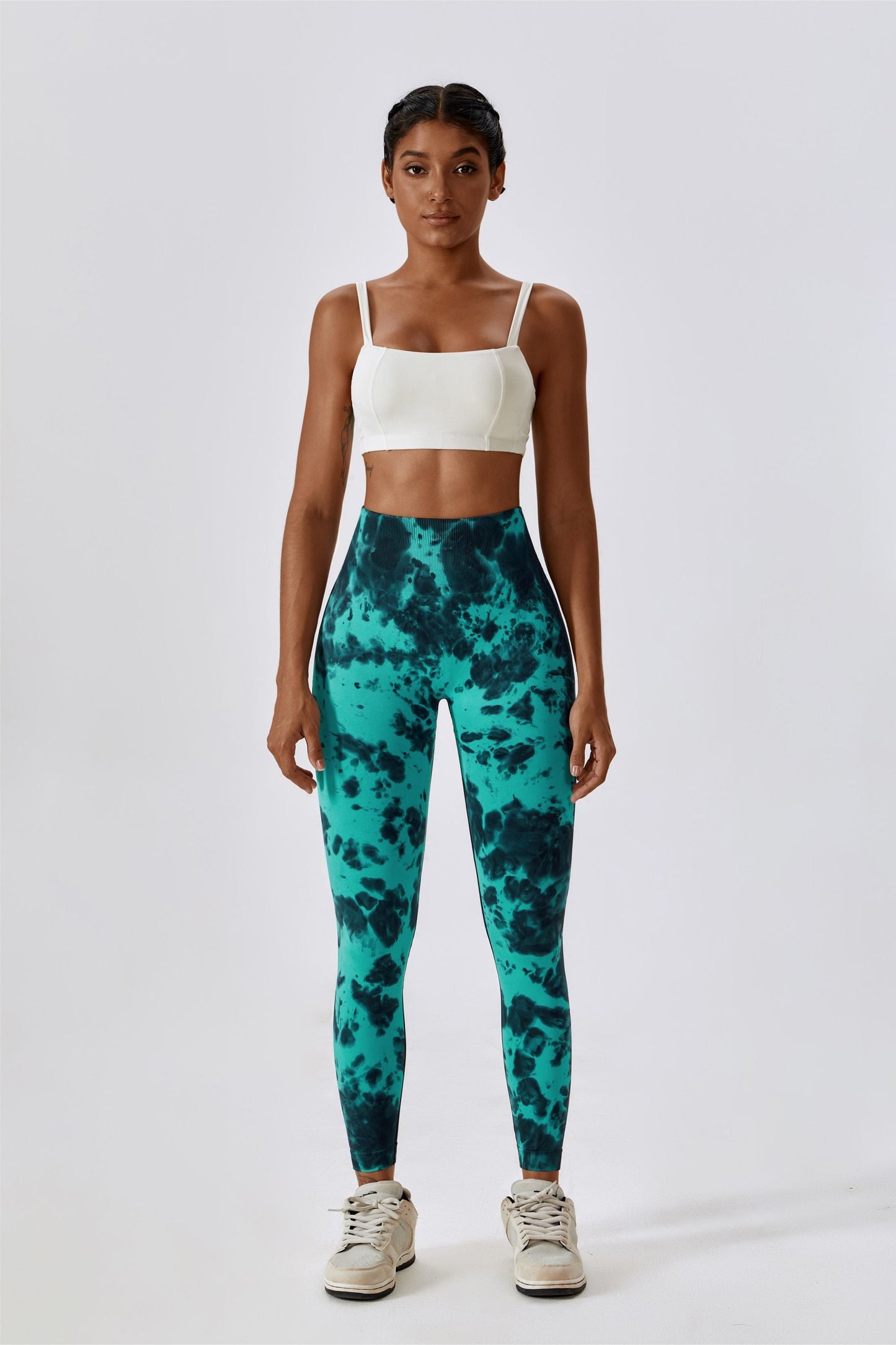 Tie Dye Seamless High-Rise Scrunch Leggings