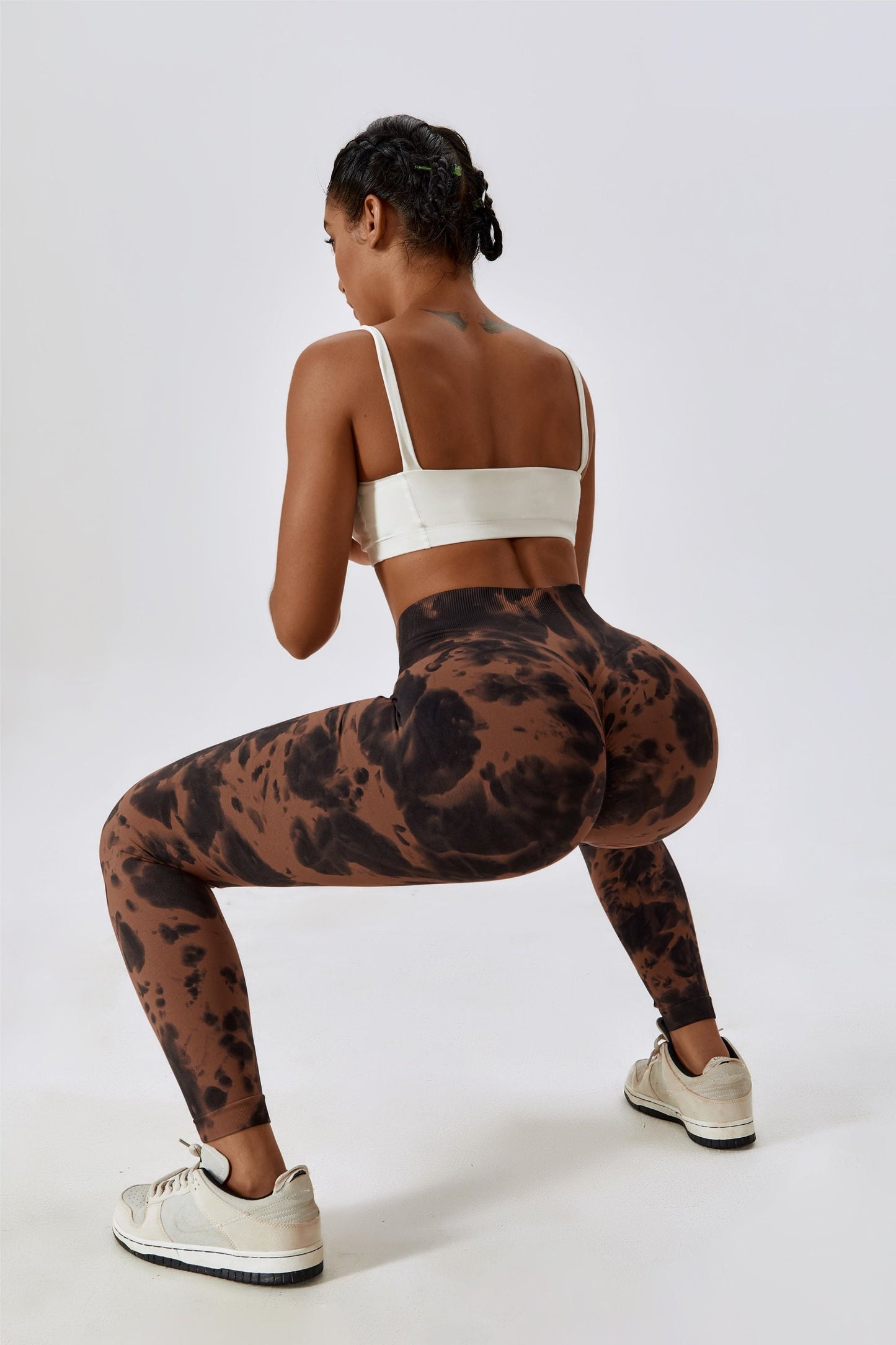 Tie Dye Seamless High-Rise Scrunch Leggings