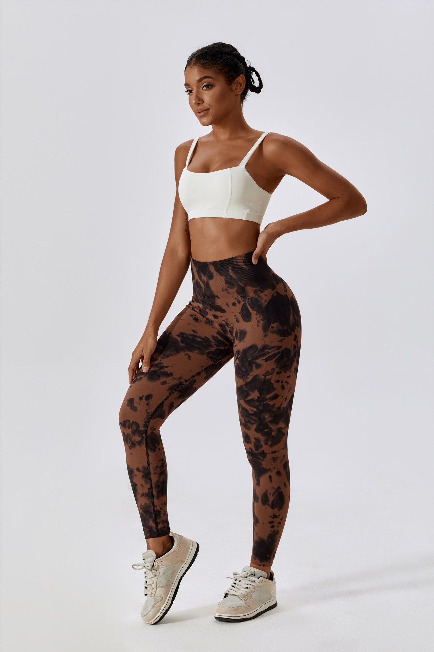 Tie Dye Seamless High-Rise Scrunch Leggings