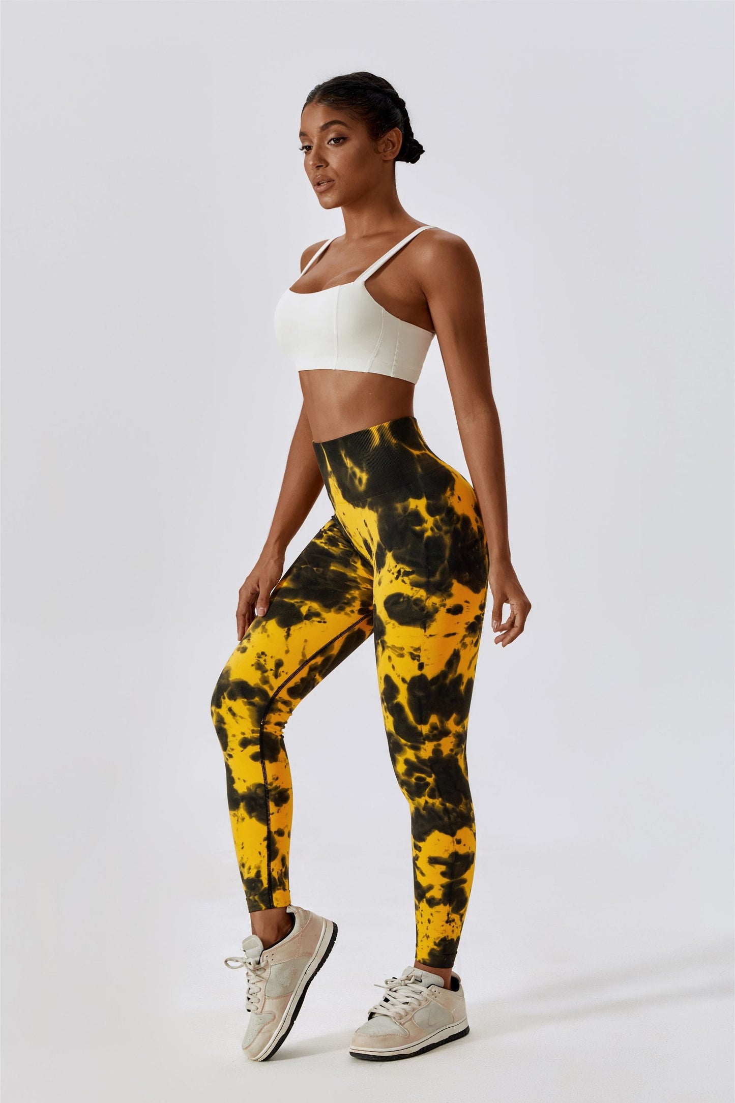 Tie Dye Seamless High-Rise Scrunch Leggings