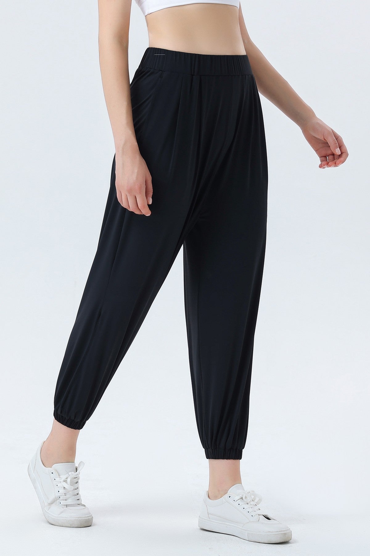 UPF 50+ Sun Protection Cropped Tapered Pants