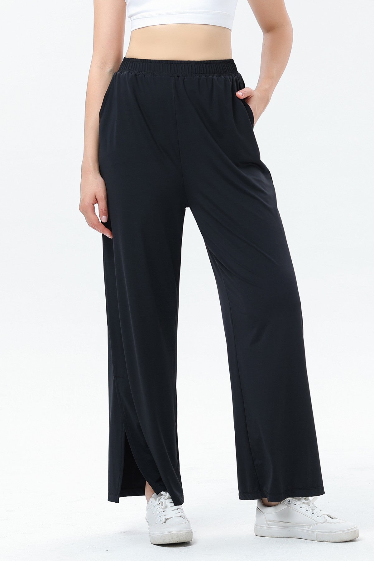 UPF 50+ UV Protection Wide-Leg Pants