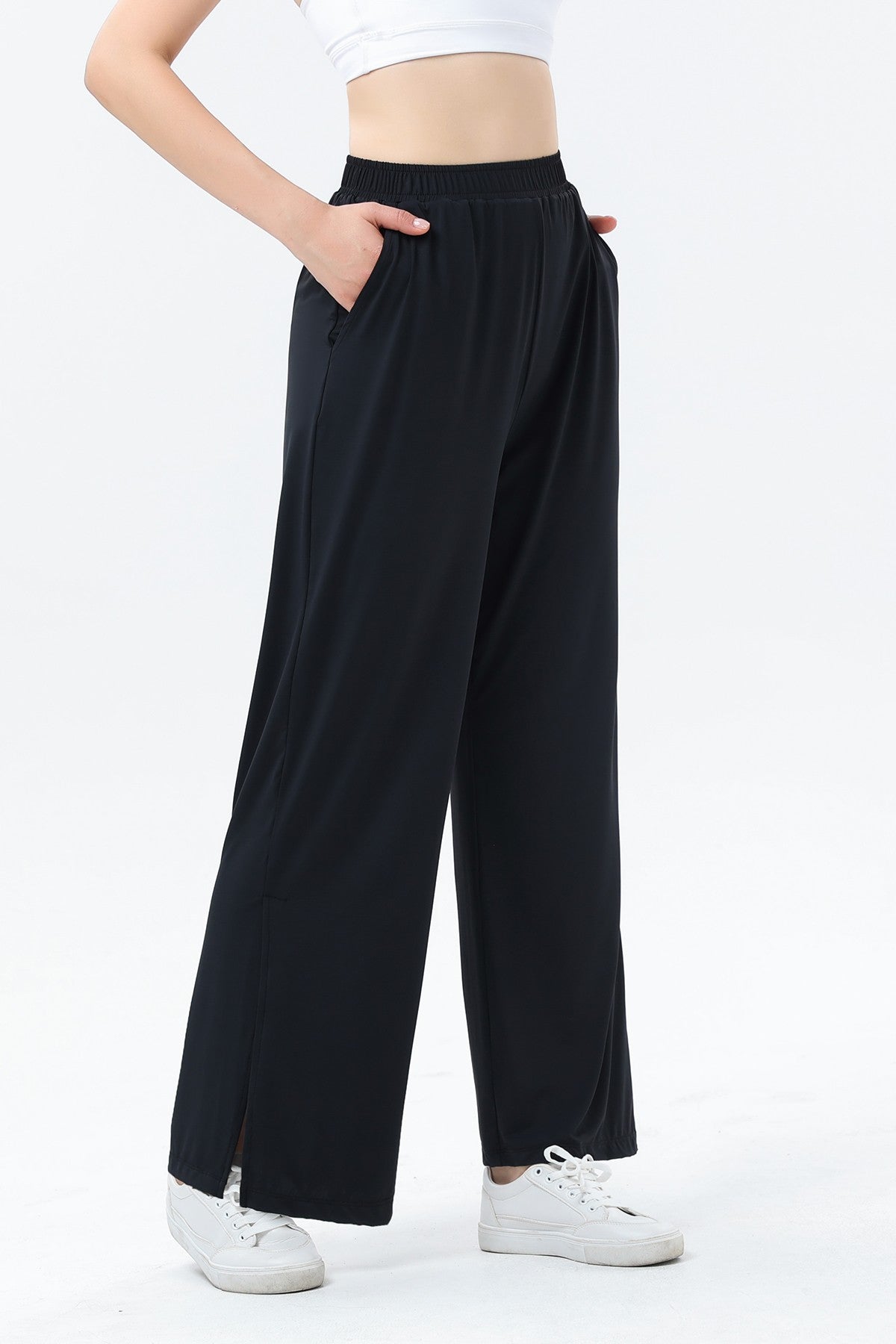 UPF 50+ UV Protection Wide-Leg Pants