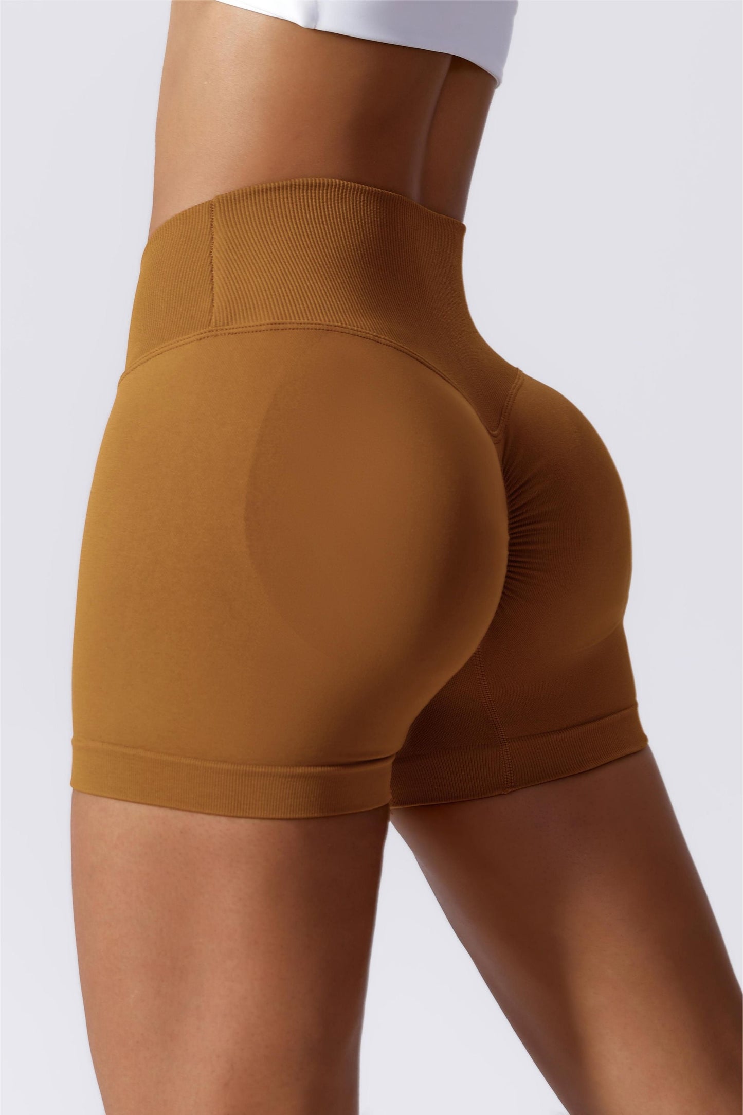 V-Waist Scrunch Butt Shorts