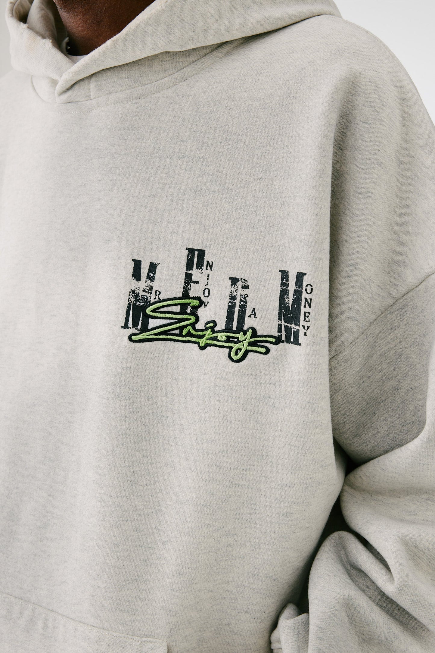 MEDM 워시드 후디