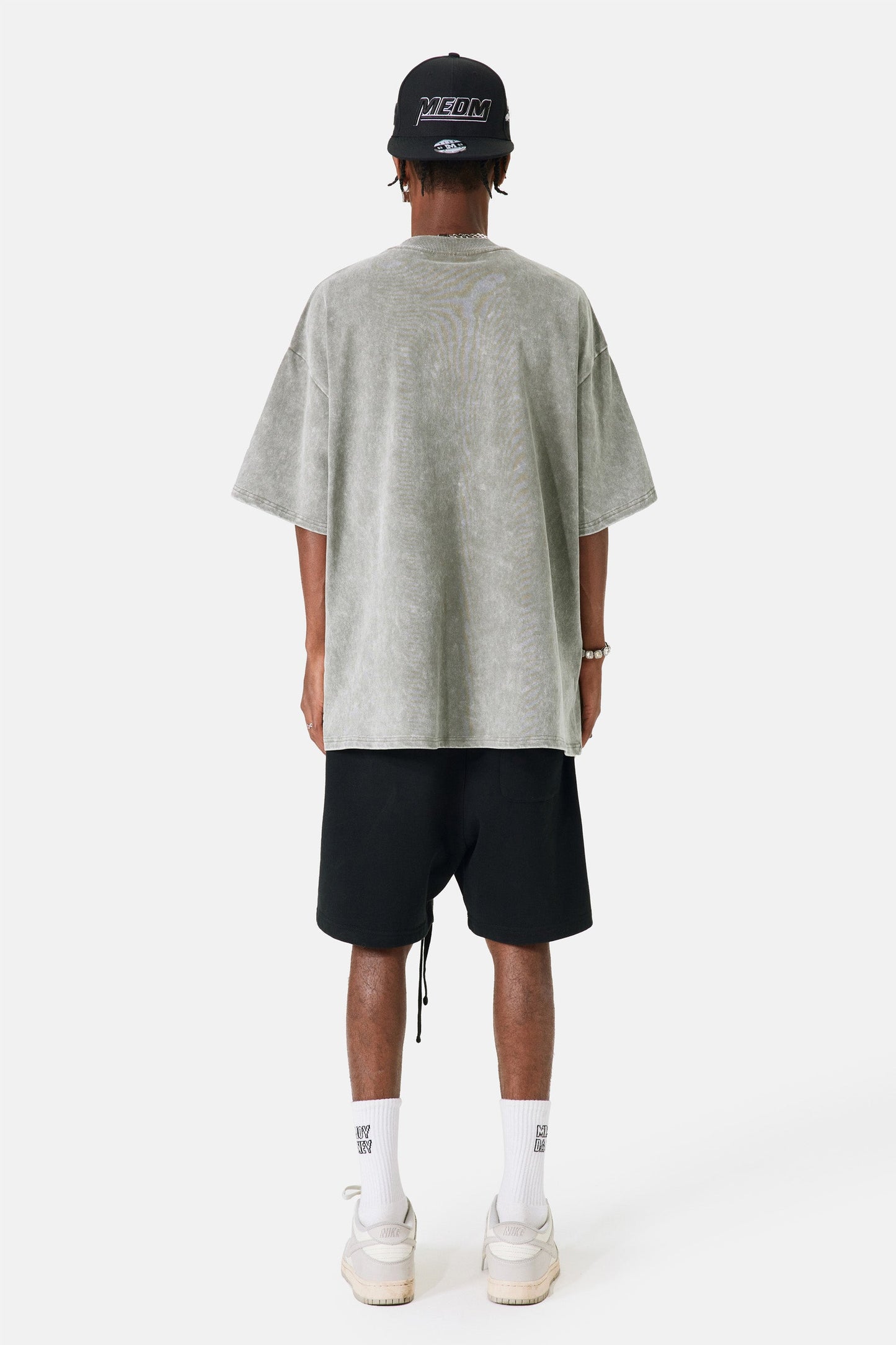 MEDM 워시드 티셔츠 