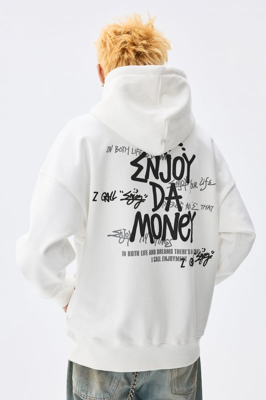 MEDM 폼 프린트 그래피티 후디