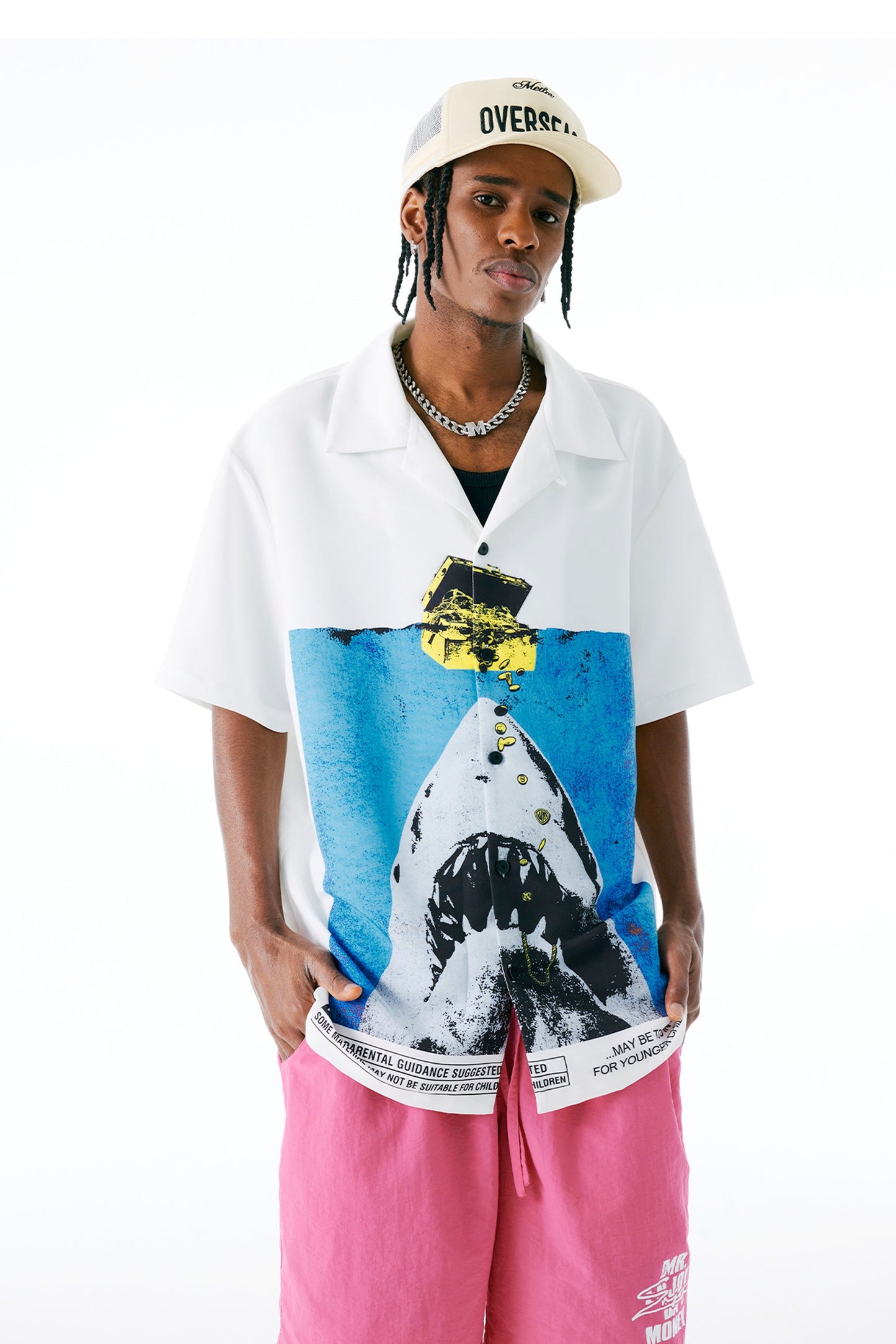 MEDM X WHOOSIS シャークシャツ