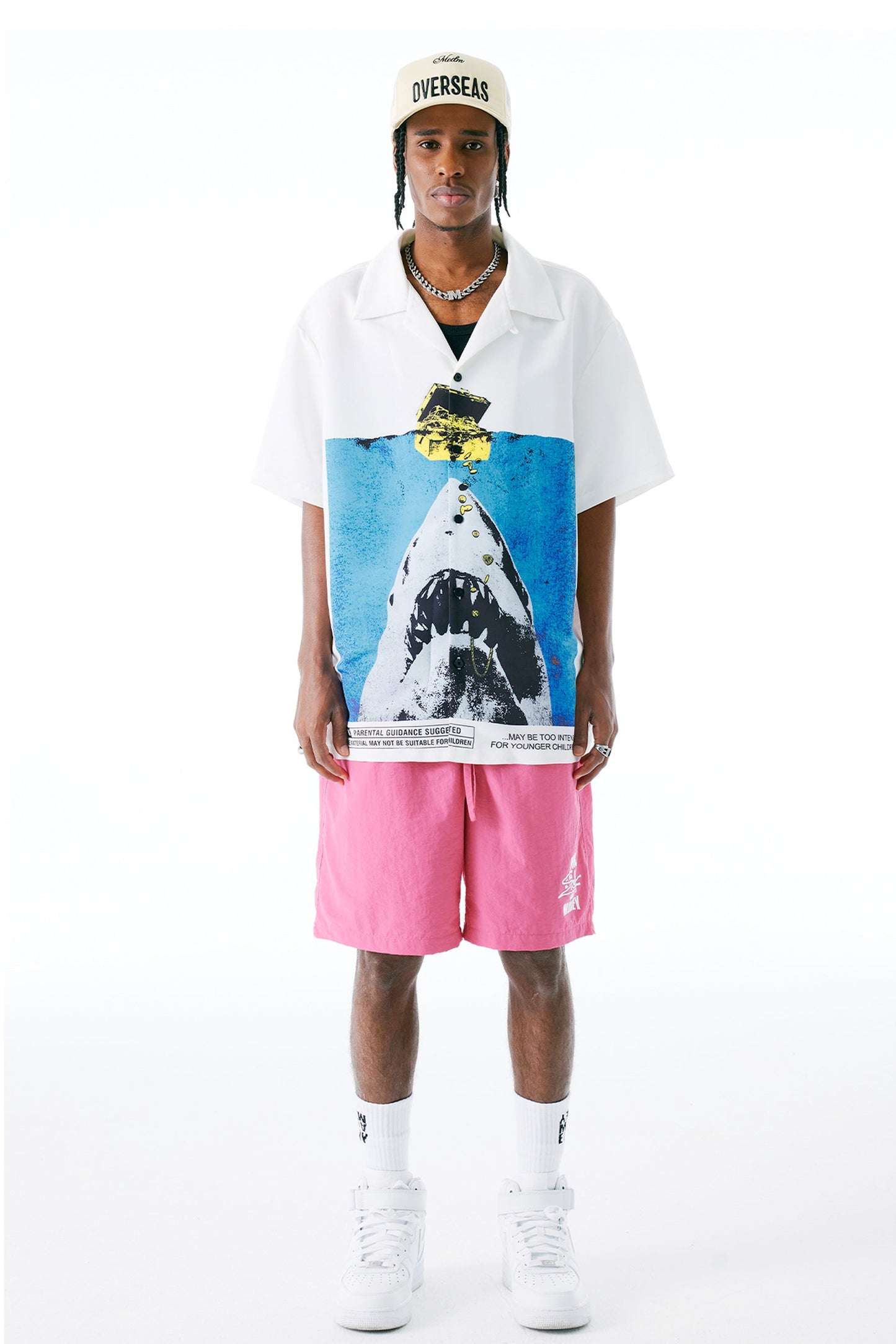 MEDM X WHOOSIS シャークシャツ