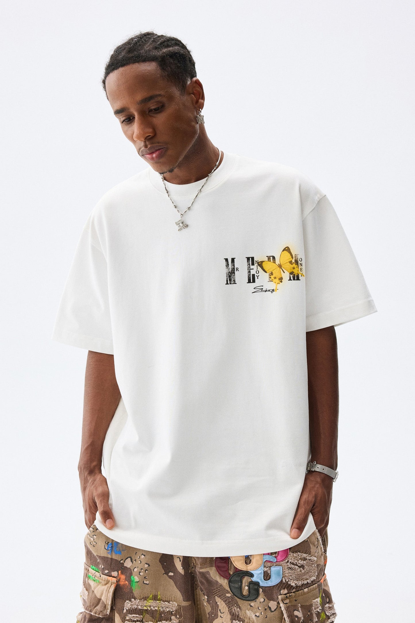 MEDM 버터플라이 티셔츠