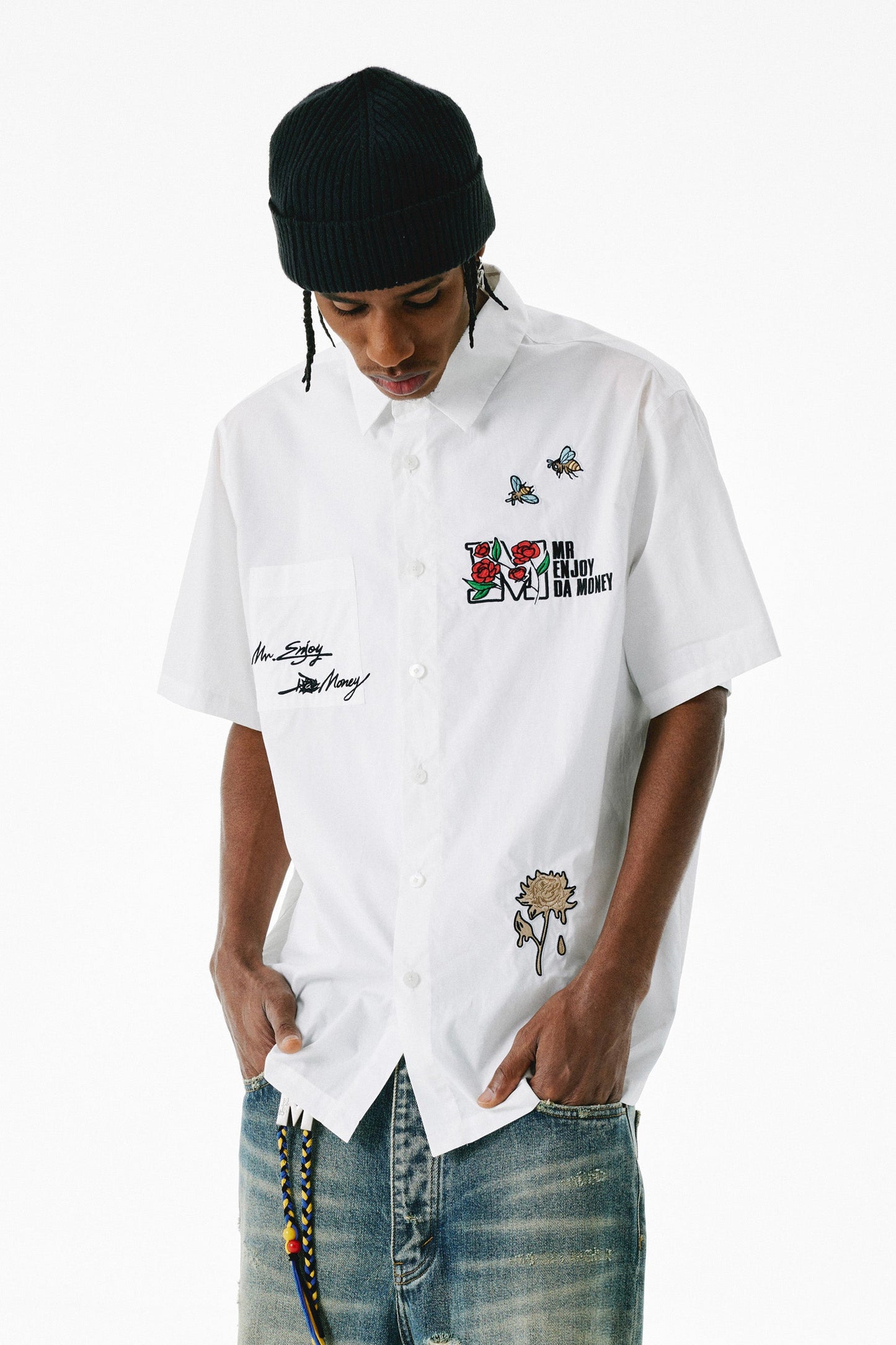 MEDM 플로럴 셔츠