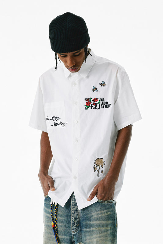 MEDM 플로럴 셔츠